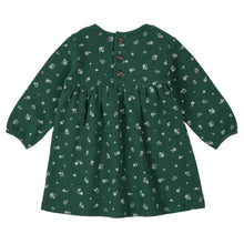 Load image into Gallery viewer, Petit Lem Creme Flower Print Thermal Dress and Tights
