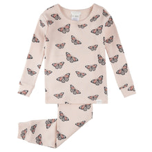 Load image into Gallery viewer, Petit Lem Monarch Print Baby Pyjamas
