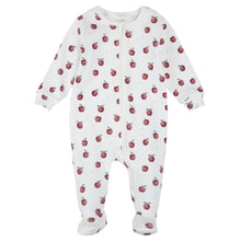 Load image into Gallery viewer, Petit Lem Apple Orchard Ribbed Sleeper
