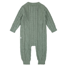 Load image into Gallery viewer, Petit Lem Apple Print Sweater Knit Playsuit
