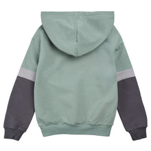 Load image into Gallery viewer, Miles Color Block Hoodie Seafoam
