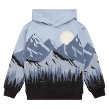 Load image into Gallery viewer, Miles Mountain and Moon Hoodie
