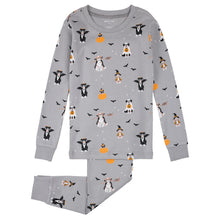 Load image into Gallery viewer, Petit Lem Halloween Costume Dogs Print Pyjamas Grey
