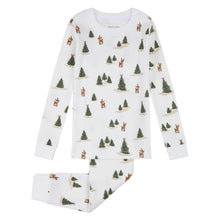 Load image into Gallery viewer, Petit Lem Winter Wonderland Print Thermal Pyjamas
