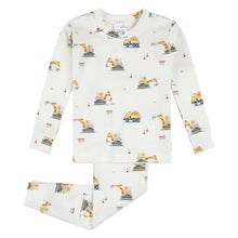Load image into Gallery viewer, Petit Lem Diggers Baby Pyjamas
