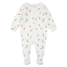 Load image into Gallery viewer, Petit Lem Carrot Print Rib Sleeper
