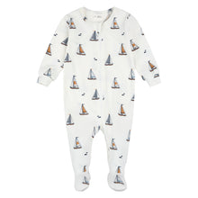 Load image into Gallery viewer, Petit Lem Sailboat Print Sleeper
