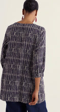 Load image into Gallery viewer, Seasalt Lerryn Tunic Trees Check Inkwell
