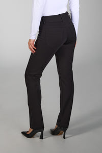 Beddome Ponte Straight Leg Pant Black