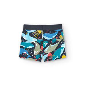 Boboli Allover Sea Life Shorts