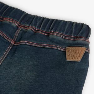 Boboli Faux Denim Stretch Jogger