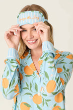 Load image into Gallery viewer, PJ Salvage Citrus Dreams PJ Set Morning Blue
