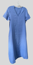 Load image into Gallery viewer, Mes Soeurs et Moi Anchois Piscine Linen Dress
