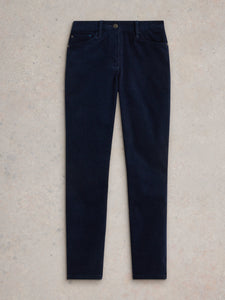 White Stuff UK Brooke Straight Cord Trouser Dk Navy