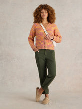 Load image into Gallery viewer, White Stuff UK Cindy Space Dye Cardi Orange Multi
