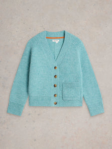 White Stuff UK Judi Cardi Mid Blue