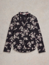 Load image into Gallery viewer, White Stuff UK Annie Jersey Shirt Black Multi
