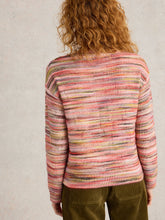 Load image into Gallery viewer, White Stuff UK Rosie Space Dye Sweater Pink Multi
