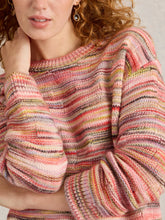 Load image into Gallery viewer, White Stuff UK Rosie Space Dye Sweater Pink Multi
