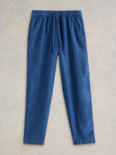 Load image into Gallery viewer, White Stuff UK Elle Linen Blend Trouser Chambray Blue
