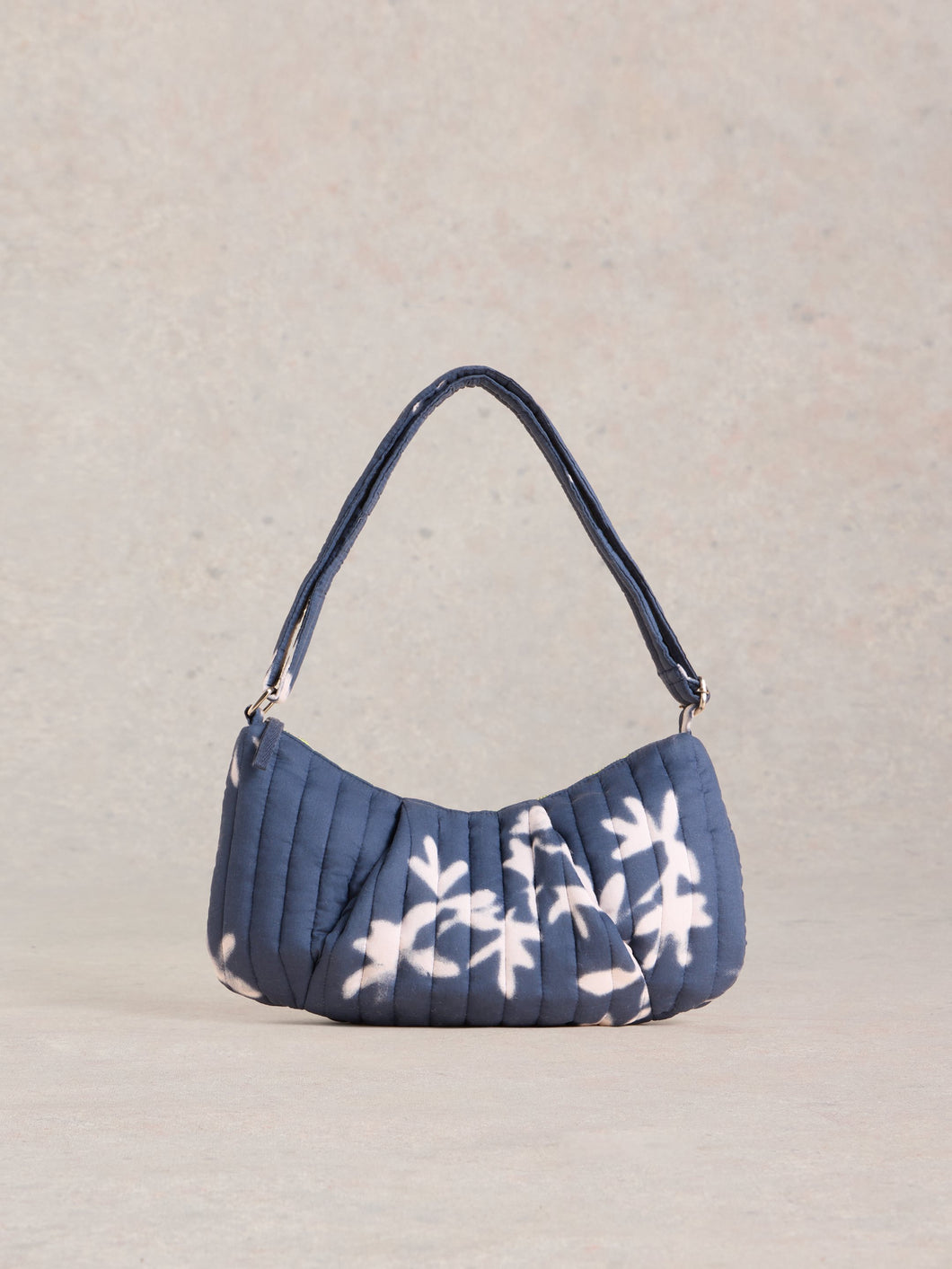 White Stuff UK Zoe Printed Sling Bag Navy Print