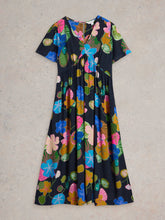 Load image into Gallery viewer, White Stuff UK Lucie Midi Dress Navy Multi
