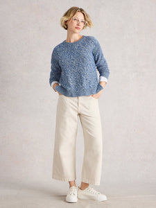 White Stuff UK Victoria Sweater Blue Multi