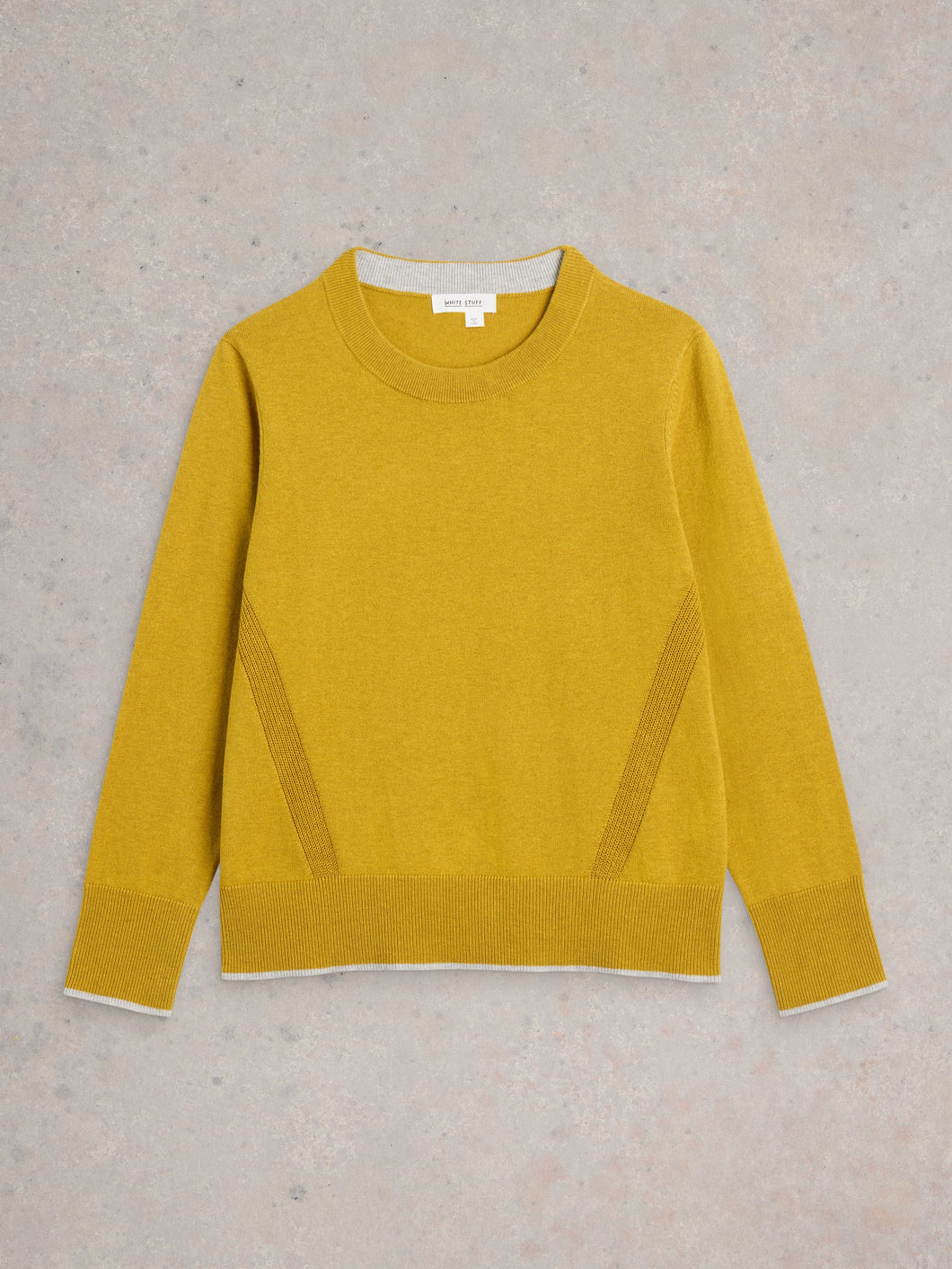 White Stuff UK Katie Sweater Chartreuse