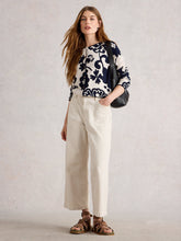 Load image into Gallery viewer, White Stuff UK Lulu Print Cardi Natural Multi
