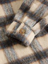 Load image into Gallery viewer, White Stuff UK Alexa Check Wool Blend Jacket Blue Multi
