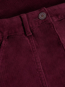 White Stuff UK Twister Cord Trouser Dk Plum