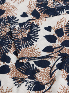 White Stuff UK Lulu Print Cardi Natural Multi