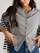 Load image into Gallery viewer, White Stuff UK Stripe Mix Shirt
