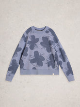 Load image into Gallery viewer, White Stuff UK Daydreamer Printed Sweatshirt Blue Print
