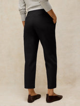 Load image into Gallery viewer, White Stuff UK Illy Crop Straight Trouser Pure Black
