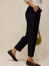 Load image into Gallery viewer, White Stuff UK Illy Crop Straight Trouser Pure Black
