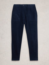 Load image into Gallery viewer, White Stuff UK Twister Cord Trouser Dark Navy
