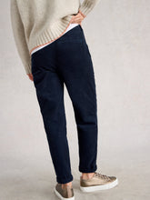 Load image into Gallery viewer, White Stuff UK Twister Cord Trouser Dark Navy
