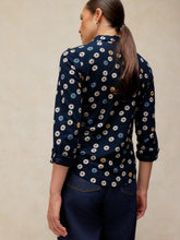 Load image into Gallery viewer, White Stuff UK Annie Jersey Shirt Navy Print
