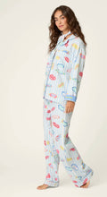 Load image into Gallery viewer, PJ Salvage Heritage Flannel Pyjamas Out of Office Eyemask Print
