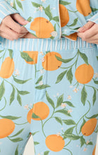 Load image into Gallery viewer, PJ Salvage Citrus Dreams PJ Set Morning Blue

