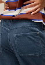 Load image into Gallery viewer, White Stuff UK Tia Cord Wide Leg Crop Pant Dusty Blue

