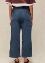 Load image into Gallery viewer, White Stuff UK Tia Cord Wide Leg Crop Pant Dusty Blue
