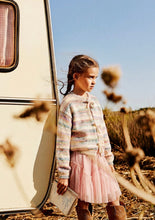 Load image into Gallery viewer, Deux Par Deux Mesh Skirt Dusty Pink
