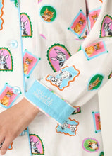 Load image into Gallery viewer, PJ Salvage Heritage Flannel Pyjamas Purrfect Pet Portraits
