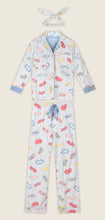 Load image into Gallery viewer, PJ Salvage Heritage Flannel Pyjamas Out of Office Eyemask Print
