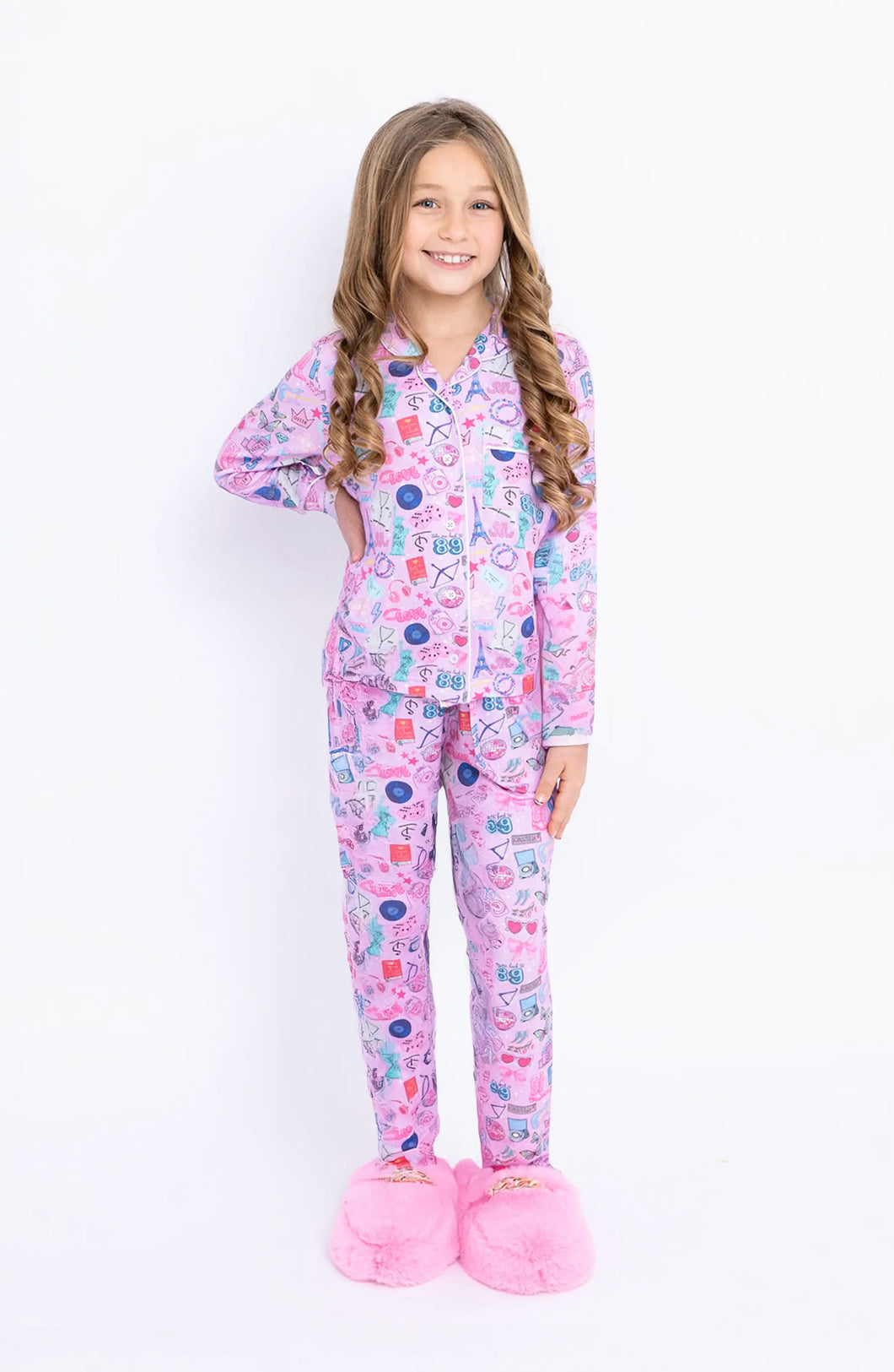 Girls On the Go PJ Set