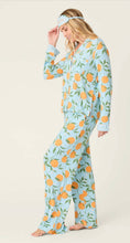 Load image into Gallery viewer, PJ Salvage Citrus Dreams PJ Set Morning Blue
