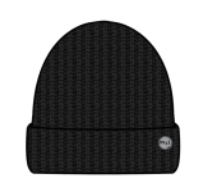 Miles Rib Beanie Black