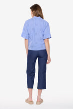 Load image into Gallery viewer, Beddome Stretch Denim Wide Leg Crop Pant Indigo
